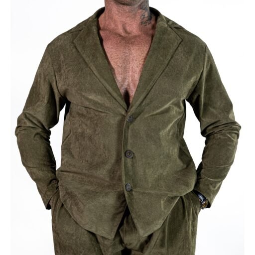 Abito Rever Sartoriale Muschio