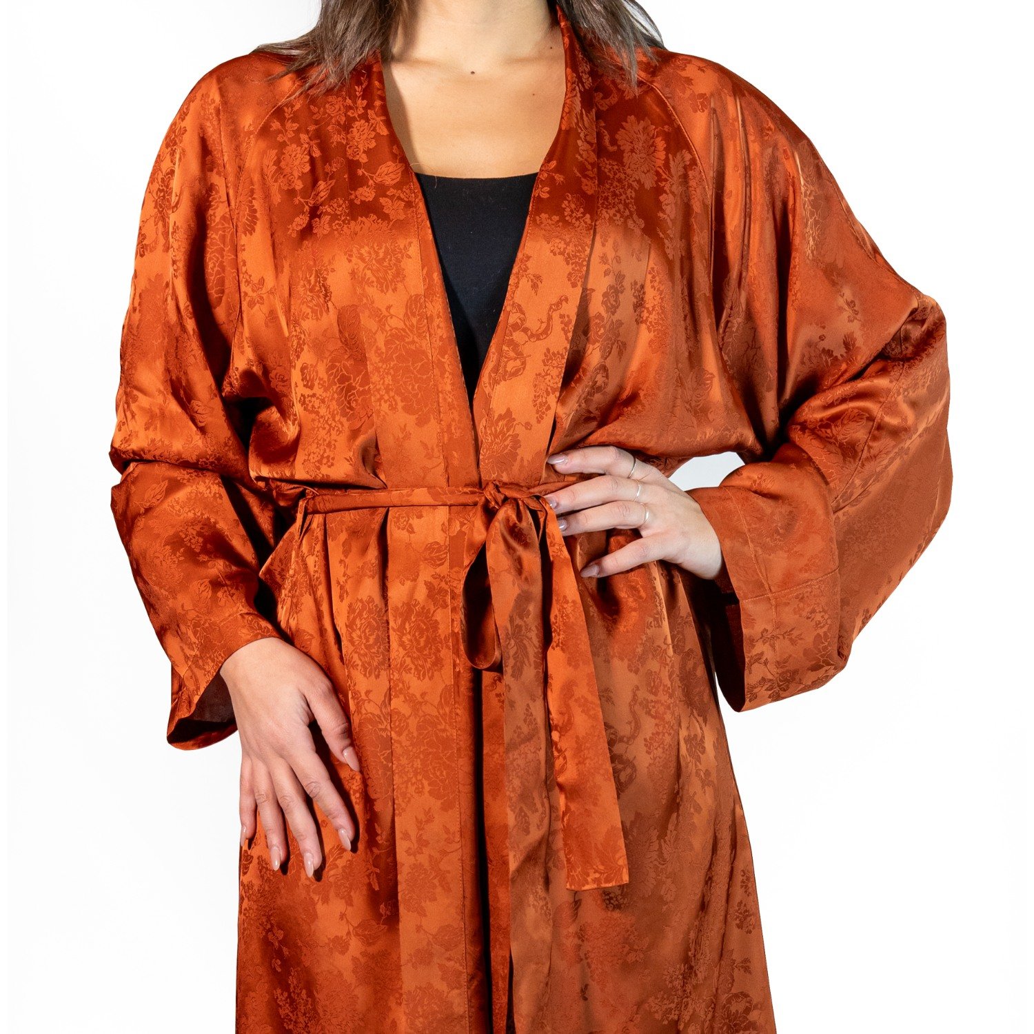 juri-carissimi-kimono-orange-flowers-unisex Kimono Orange Flowers in cotone | Juri Carissimi
