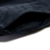 Tasca laterale Pantalone Sartoriale in Alcantara nera | Juri Carissimi