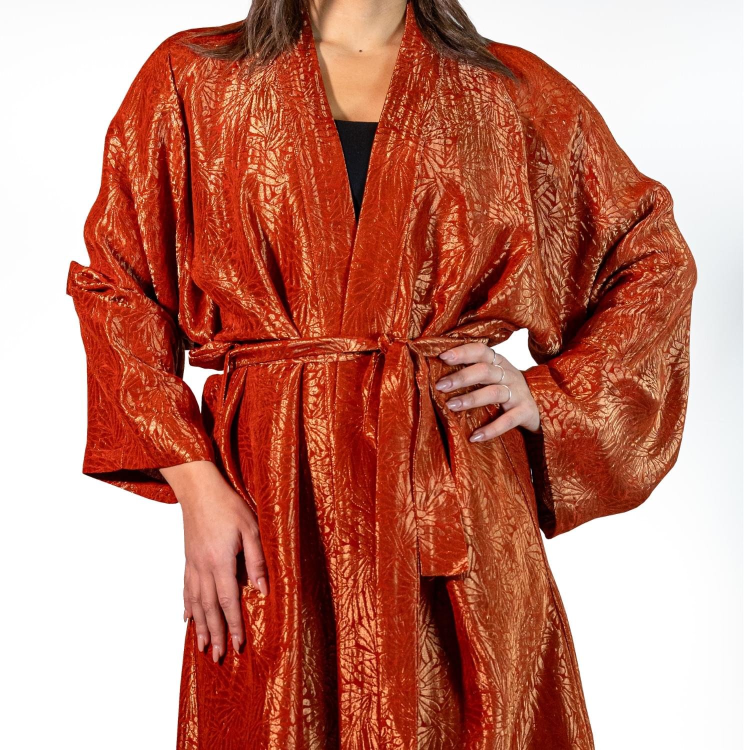juri-carissimi-kimono-orange-flowers-shiny-unisex juri-carissimi-kimono-orange-flowers-shiny-unisex