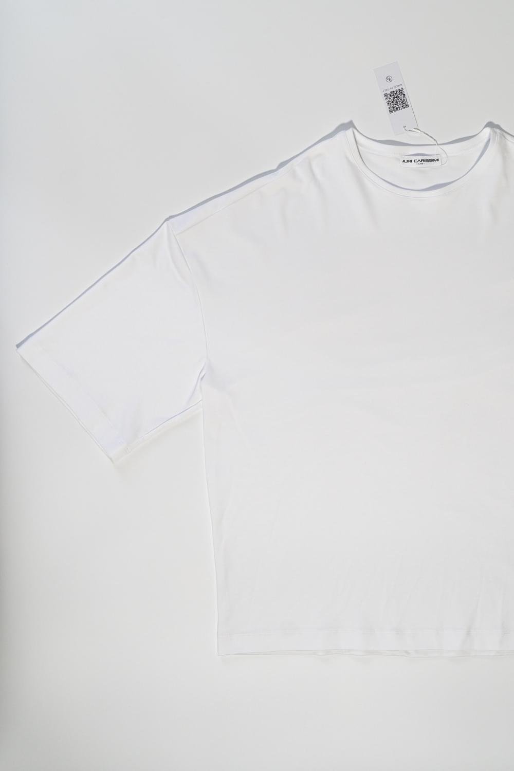 juri-carissimi-t-shirt-oversize-bianca-cotone-manica juri-carissimi-t-shirt-oversize-bianca-cotone-manica