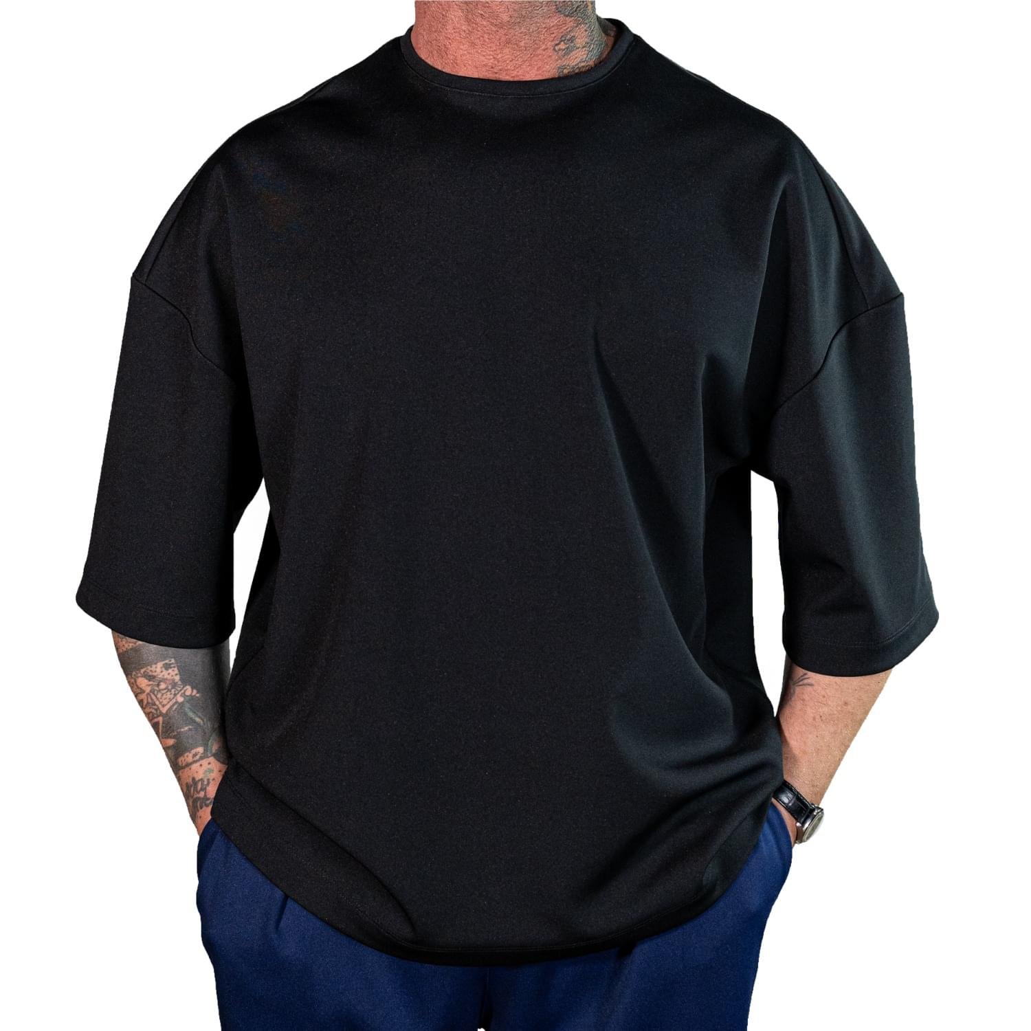 juri-carissimi-t-shirt-oversize-nera-cotone-premium-fronte juri-carissimi-t-shirt-oversize-nera-cotone-premium-fronte